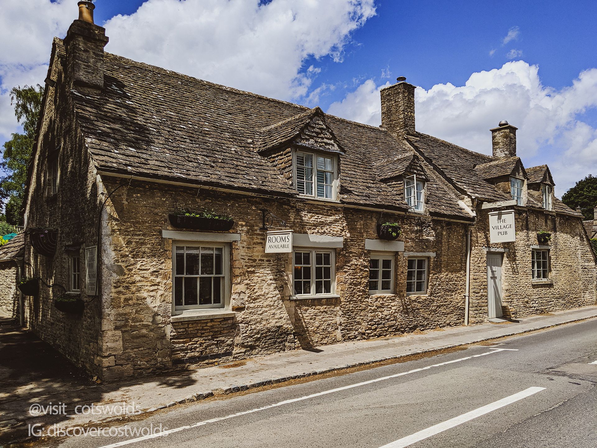 The Village pub, Barnsley, Gloucestershire