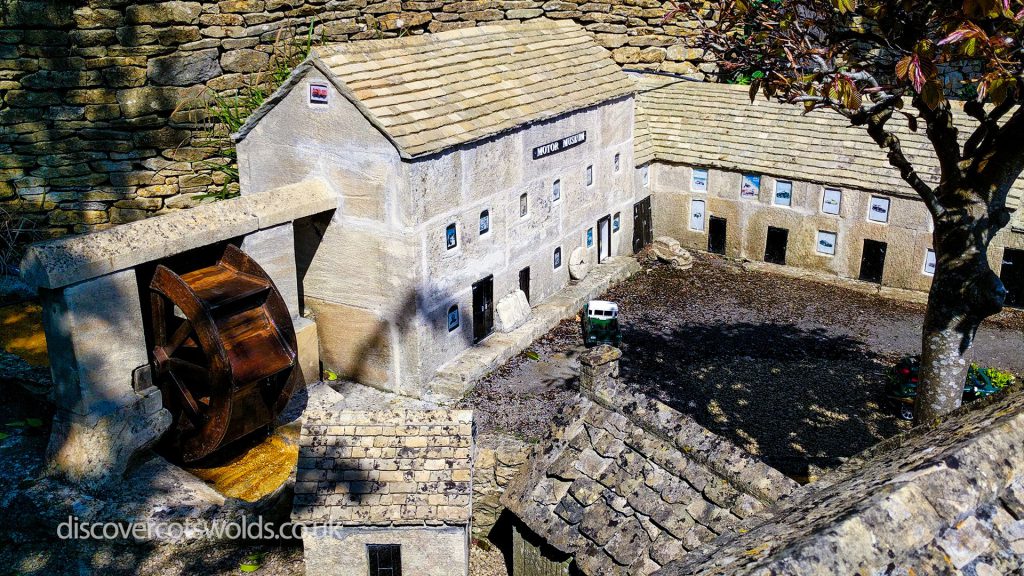 Mini version of the Cotswolds Motor Museum at the Bourton on the Water model village