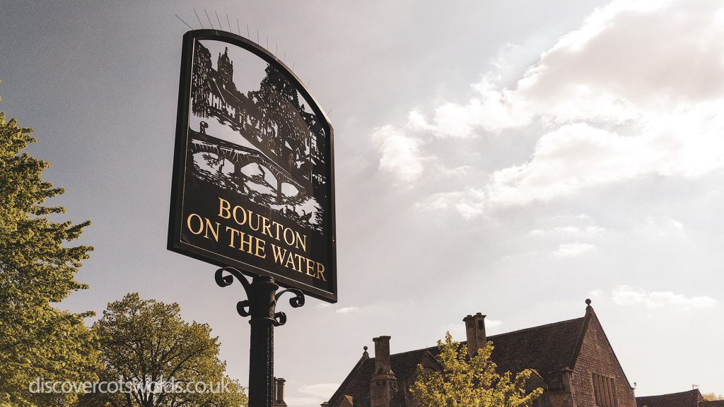 Bourton on the Water village sign