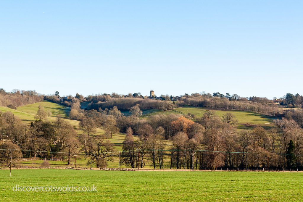 Landscape looking towards Stow on the Wold