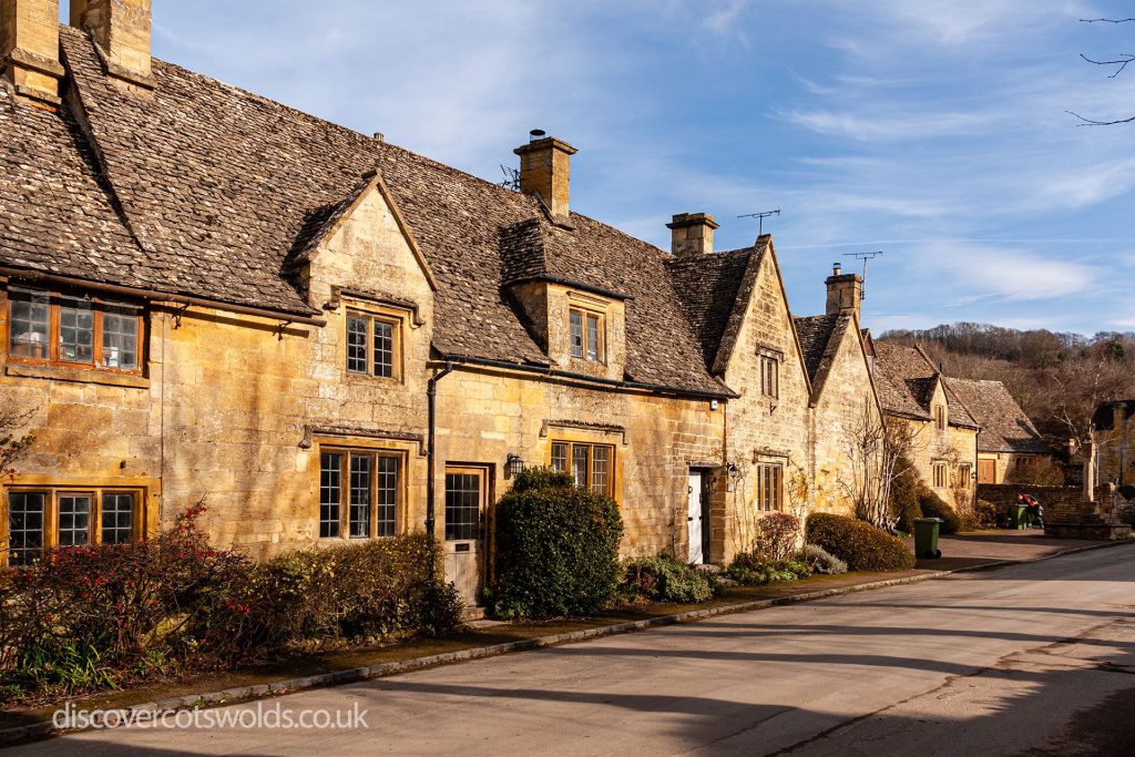 Cotswold stone cottages in Stanton