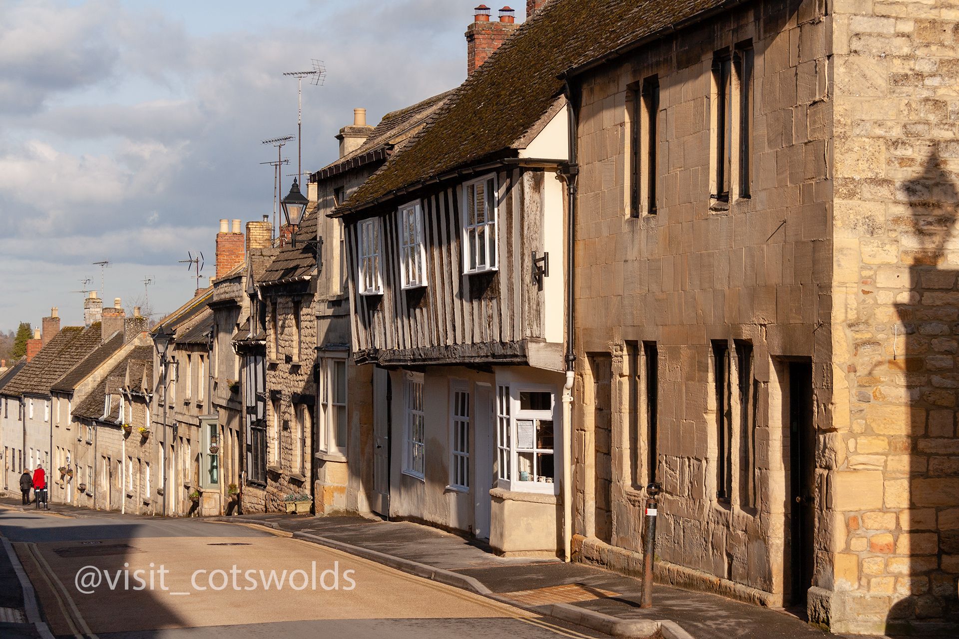 Broadway road in Winchcombe