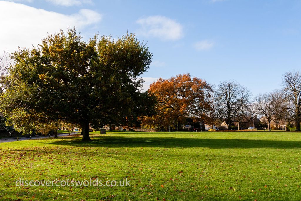 Kingham village green