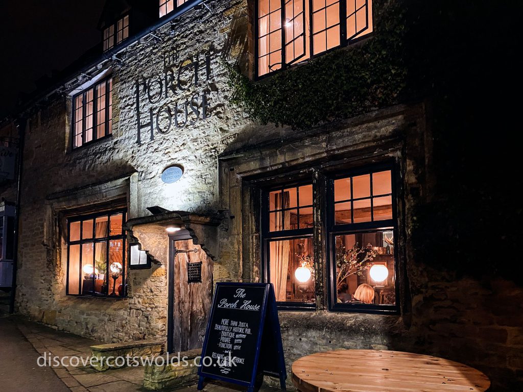 The Porch House in Stow on the Wold