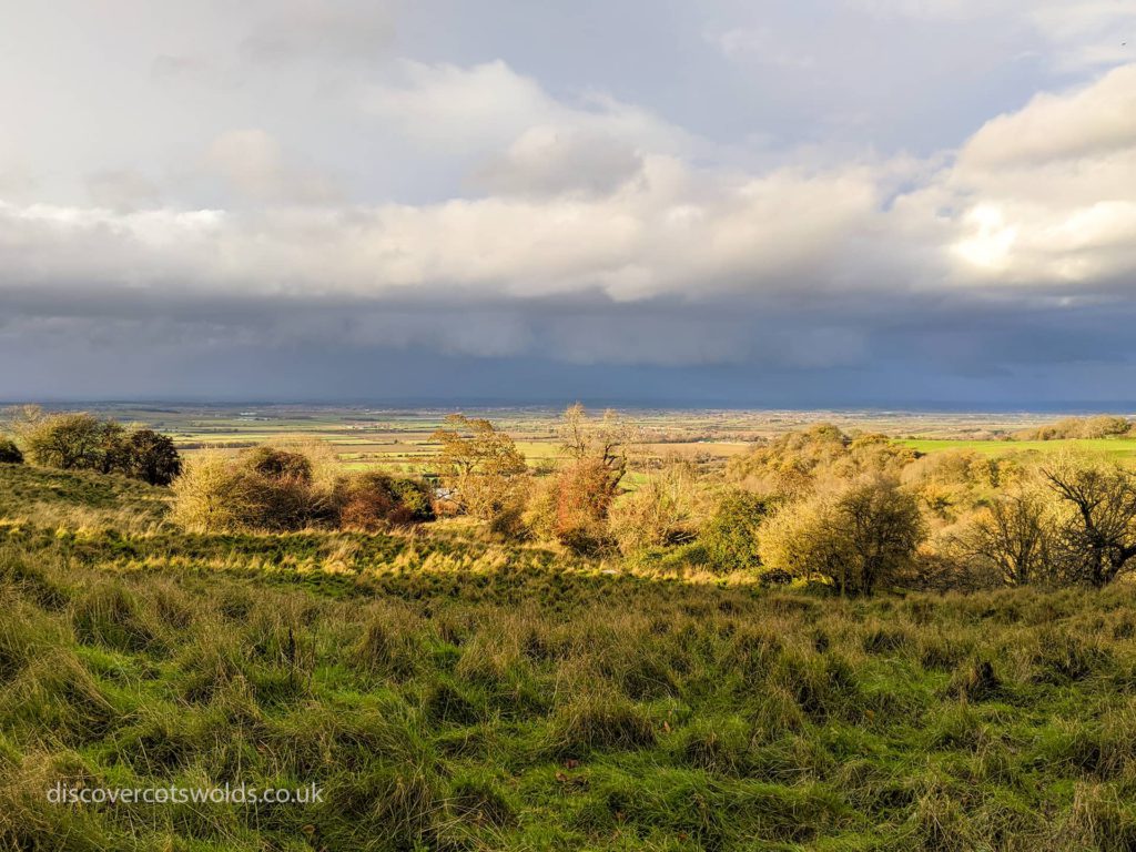 Looking west from the Cotswolds