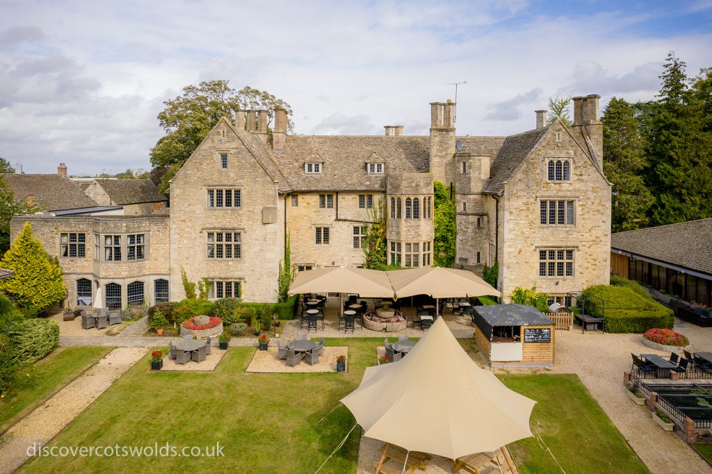 Stonehouse court hotel rear garden