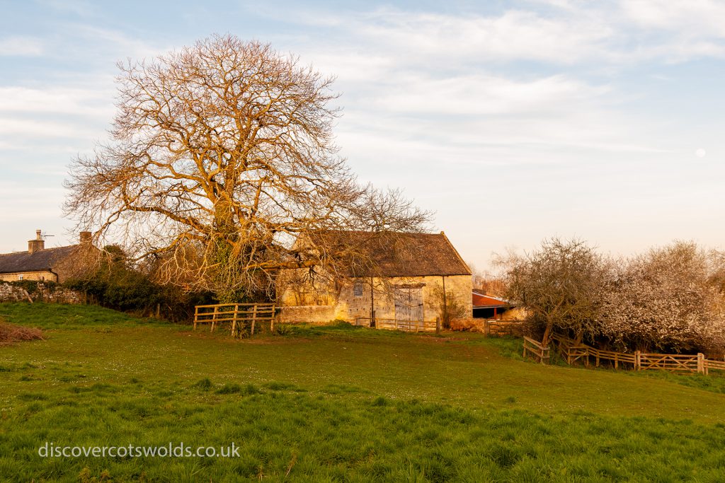 A barn in Bourton on the Hill