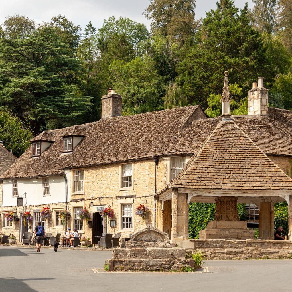 Castle Combe village centre