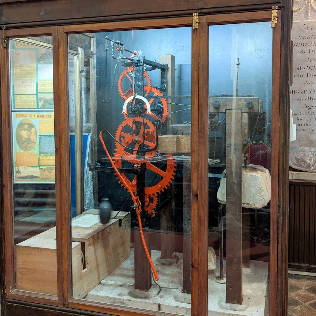 Faceless clock