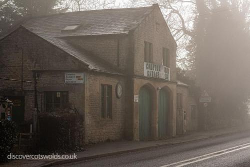Long Compton Garge in the fog